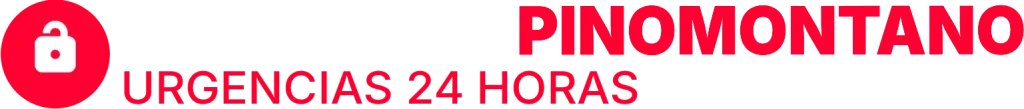 cerrajero pino montano logotipo blanco